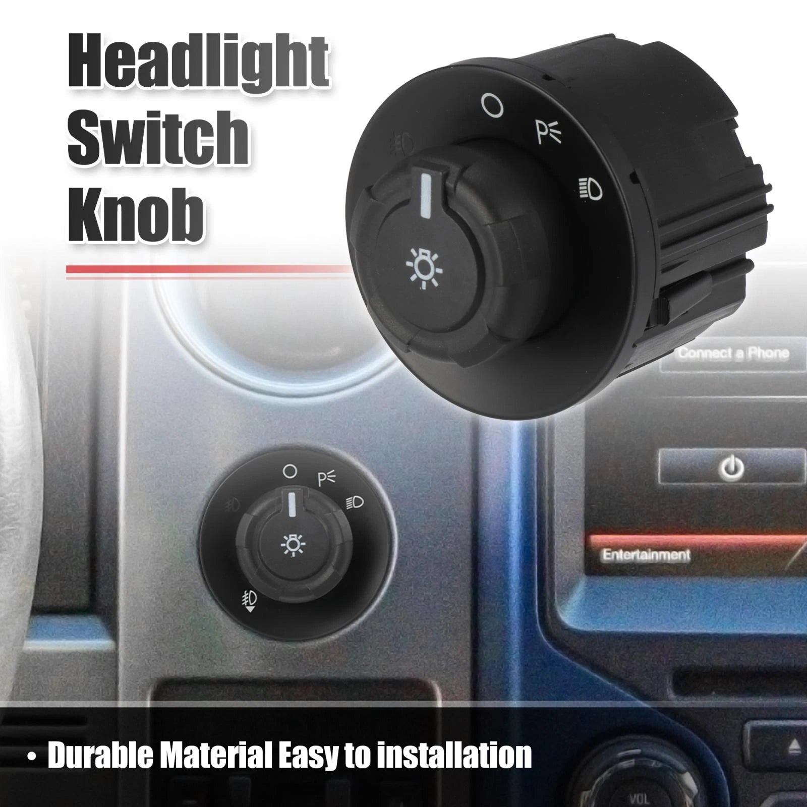 Headlight Switch Knob Replacement for Ford F-150 (2009–2017)