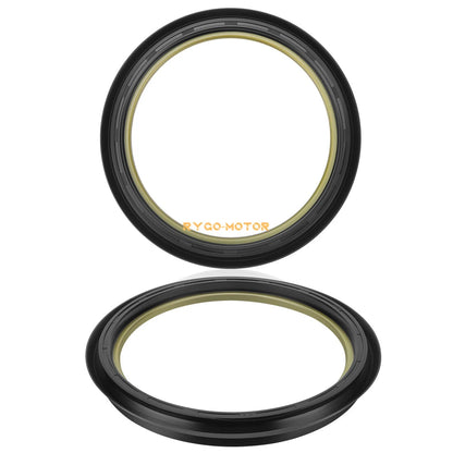 2PC Front Brake Drum Dust Seal for Honda Rancher 350 TRX350FE/FM/TE/TM (2000–2006)