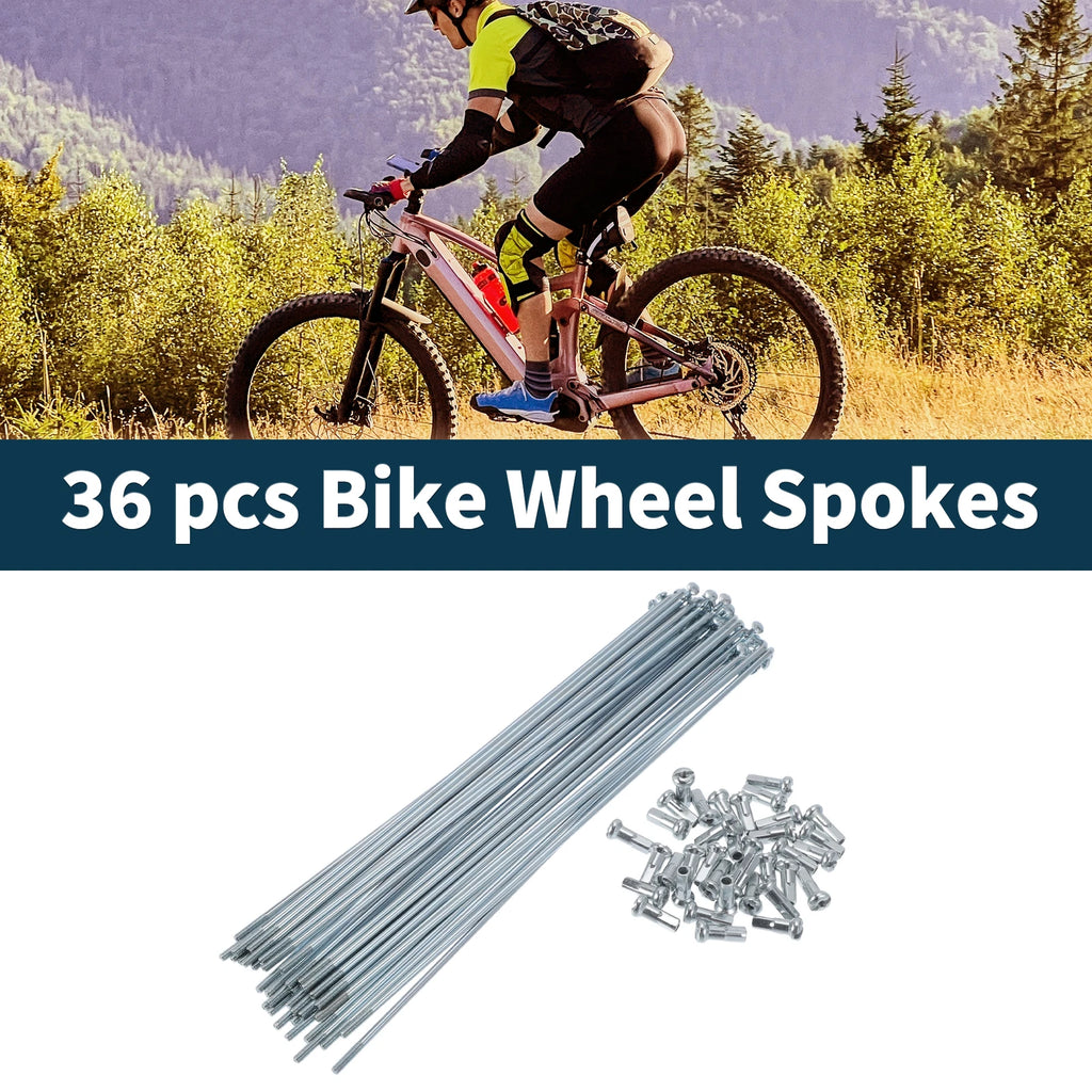 Bicycle Spokes Nipple Replacement Set 13G 45 Steel Length 183mm (2001–2001)