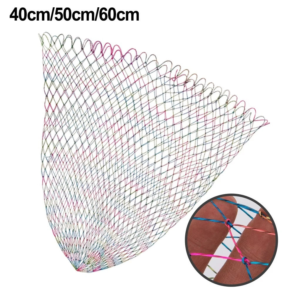 Nylon Fishing Landing Net Replacement for High Load Capacity (Up to 75kg)