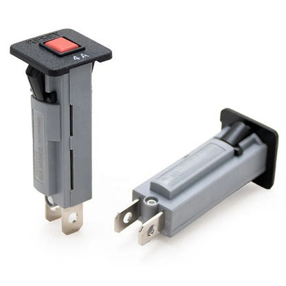 2X W Type Thermal Circuit Breaker 4A Manual Reset Overload Protector