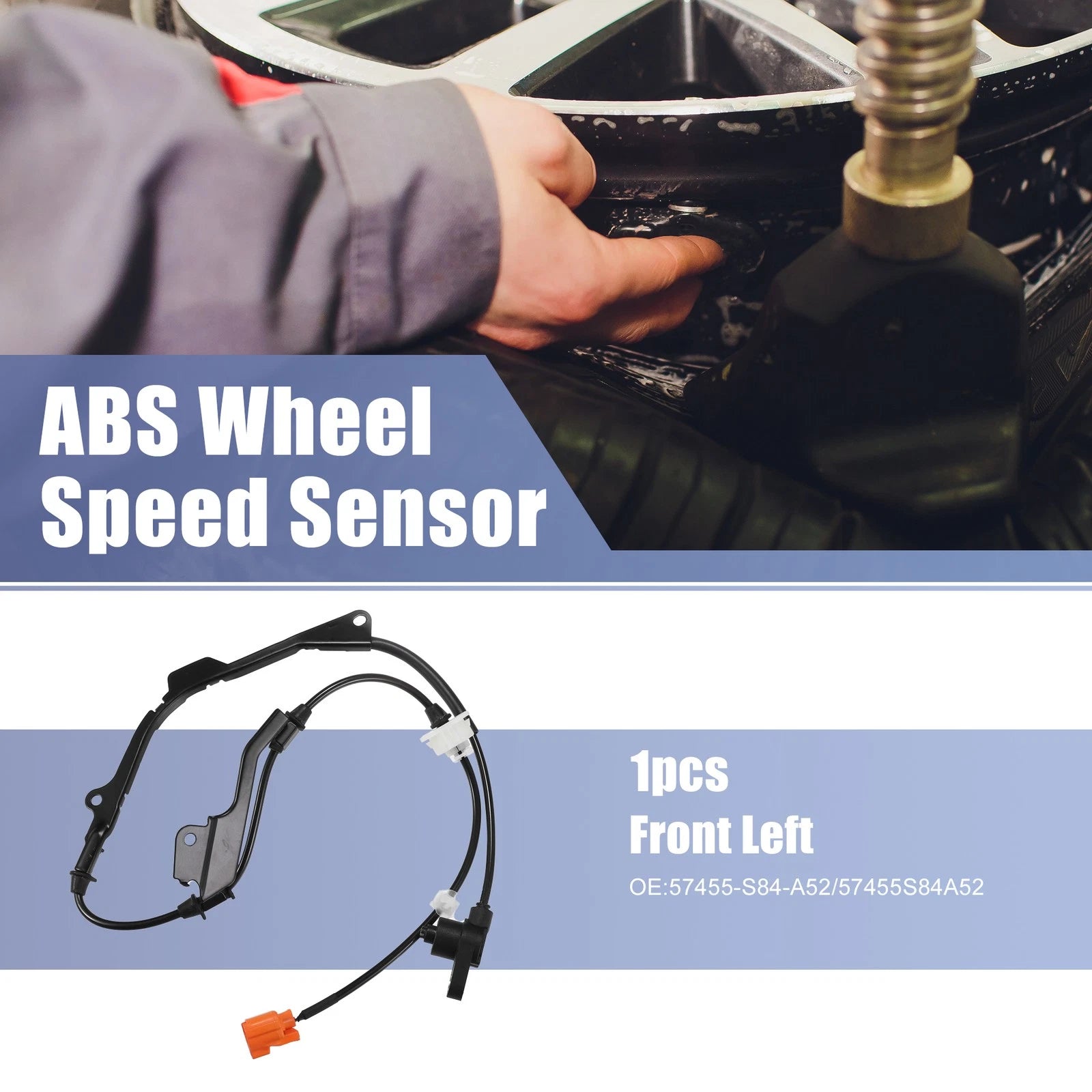 Front Left ABS Sensor Replacement for Honda Accord (1998–2002)