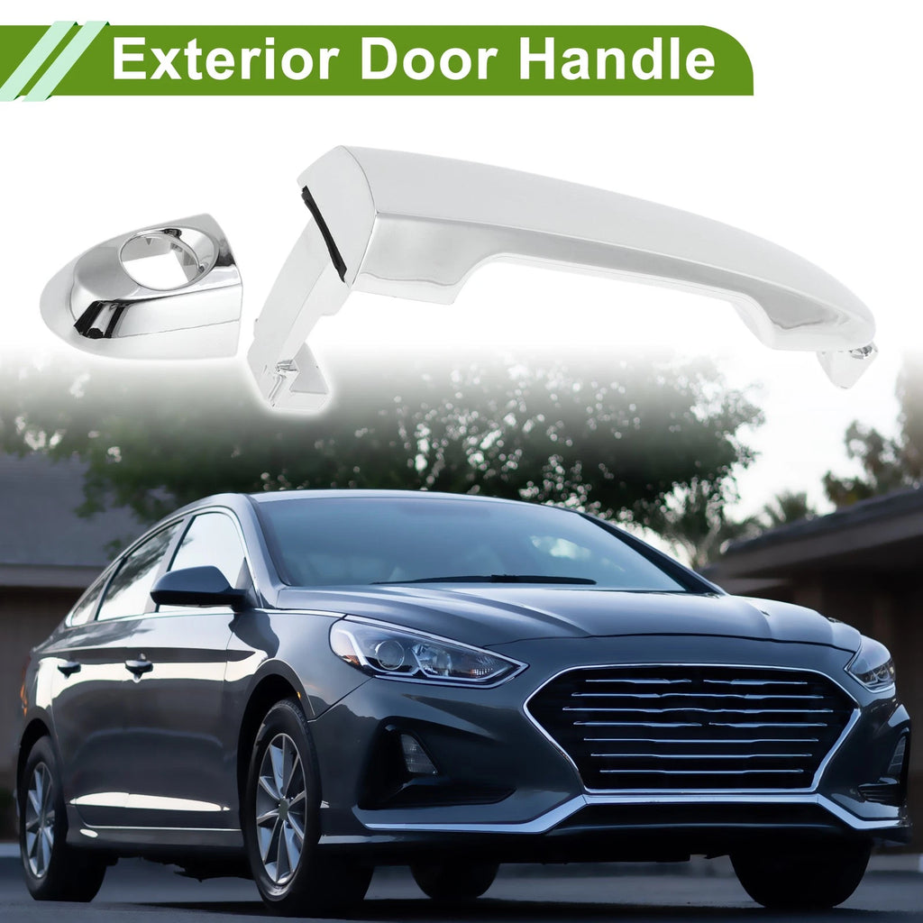 Exterior Door Handle Front Left Replacement for Hyundai Kia (2009–2019)