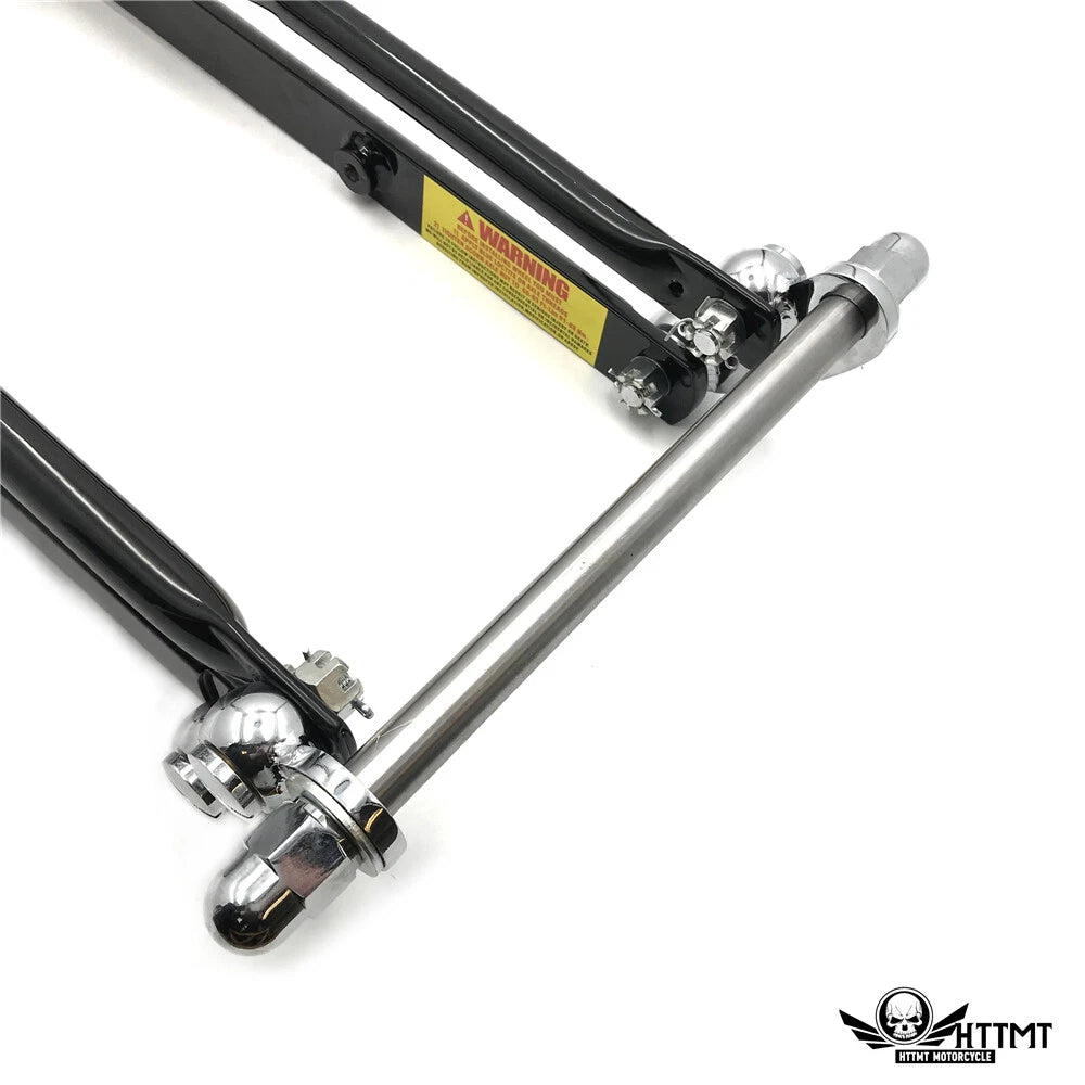 Springer Front End 4" Under Stock with Handlebar Adapter for Harley