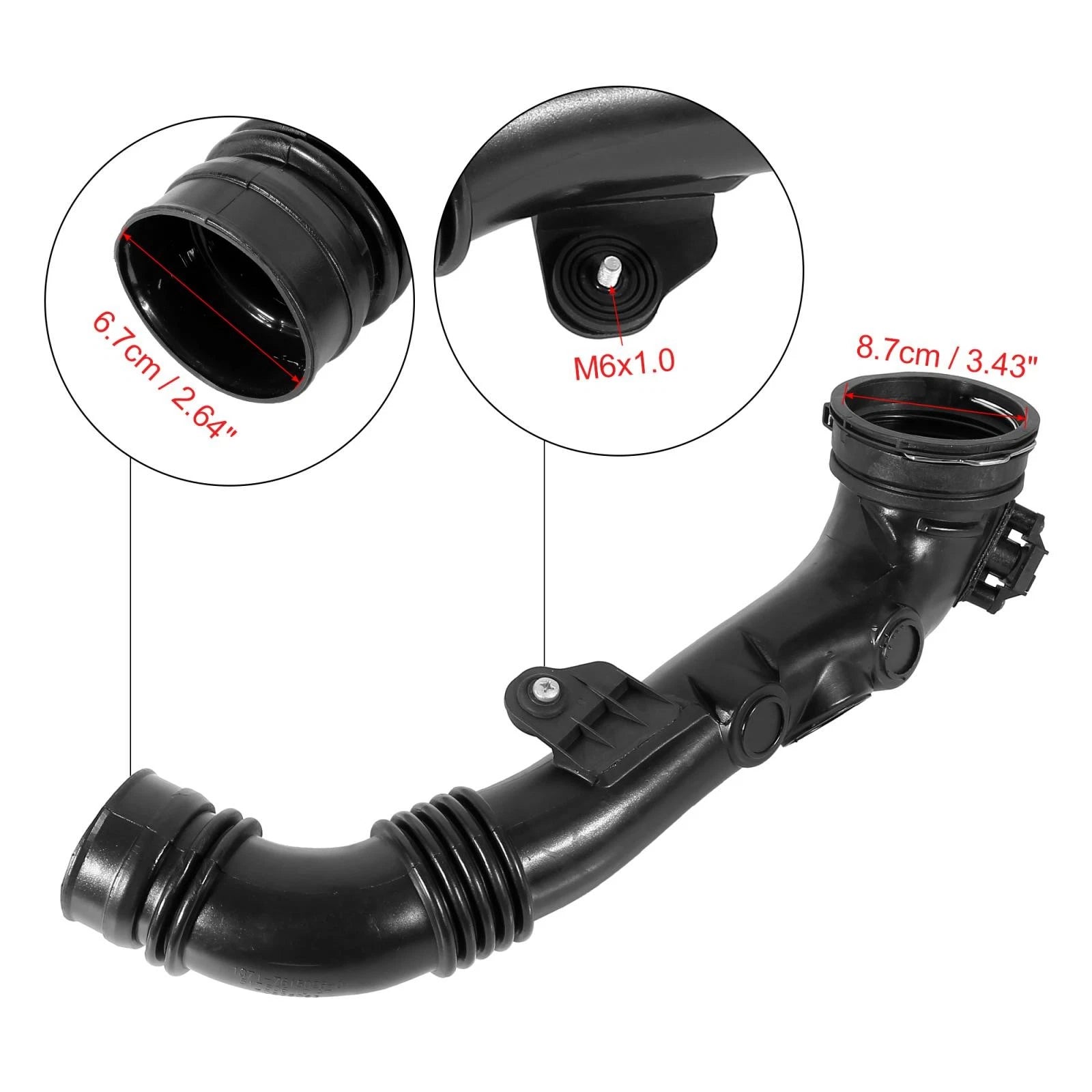 Engine Air Intake Hose Replacement for BMW 335i X1 (2011–2015)