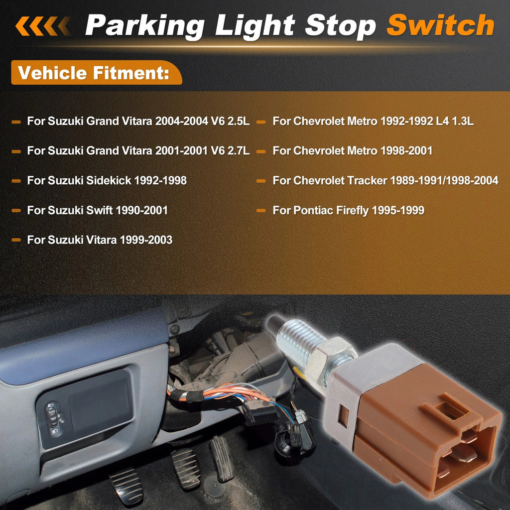 Brake Light Switch Replacement for Chevrolet Metro 1992 (1.3L L4)