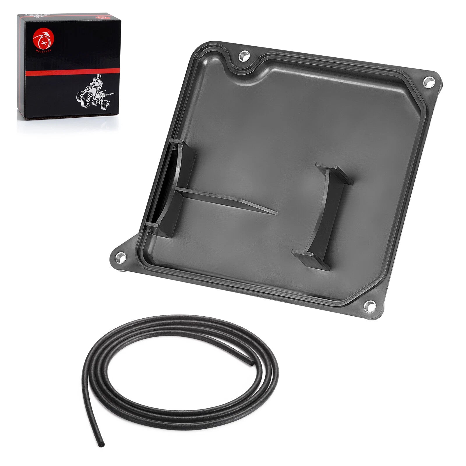 Air Box Cover Lid w/ Seal for Yamaha Tri Moto YTM200 (1983–1985) 21V-14412-01-00