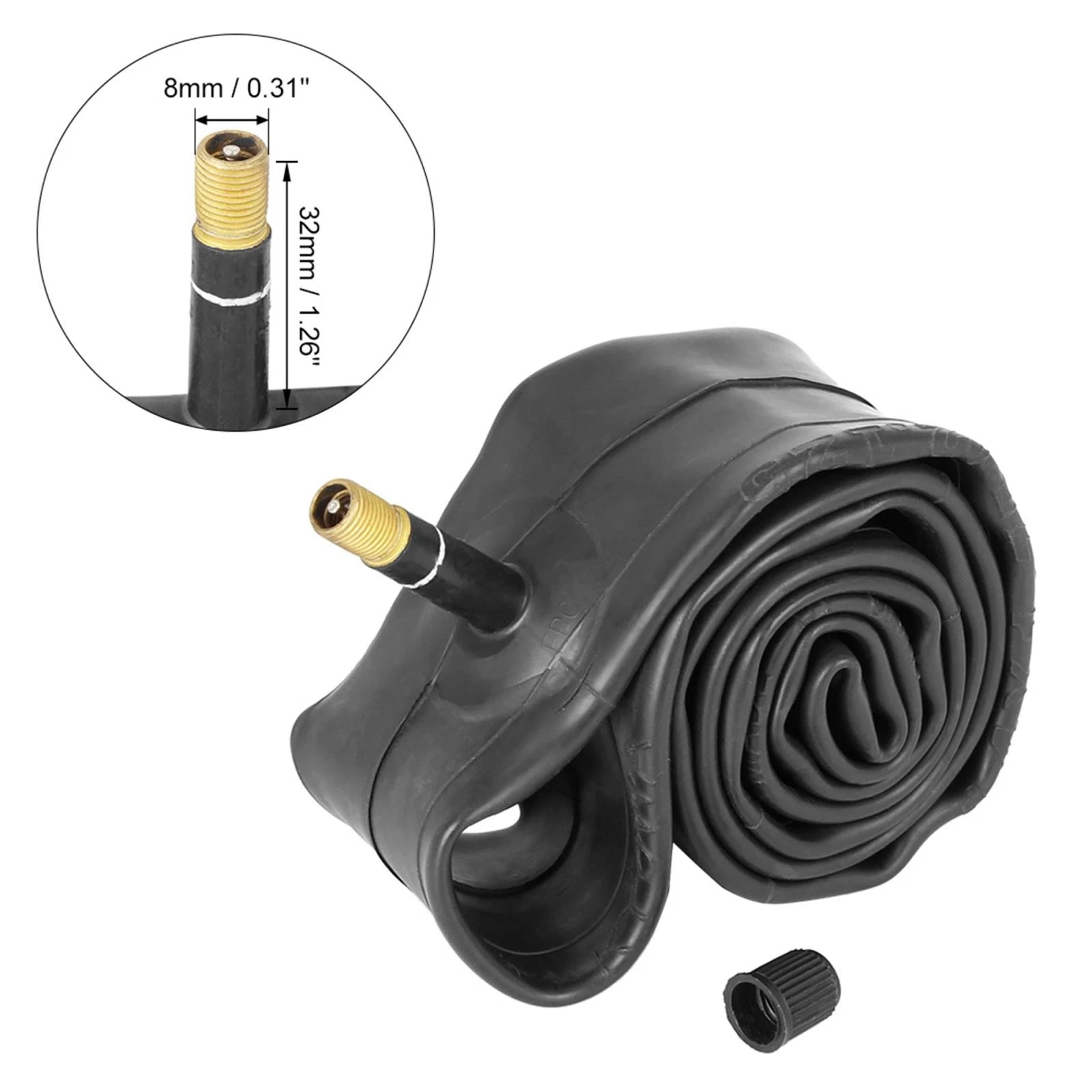 Bicycle Inner Tube 14 Inch US Type Valve for 14 x 1.75-2.125 (2000–2000)