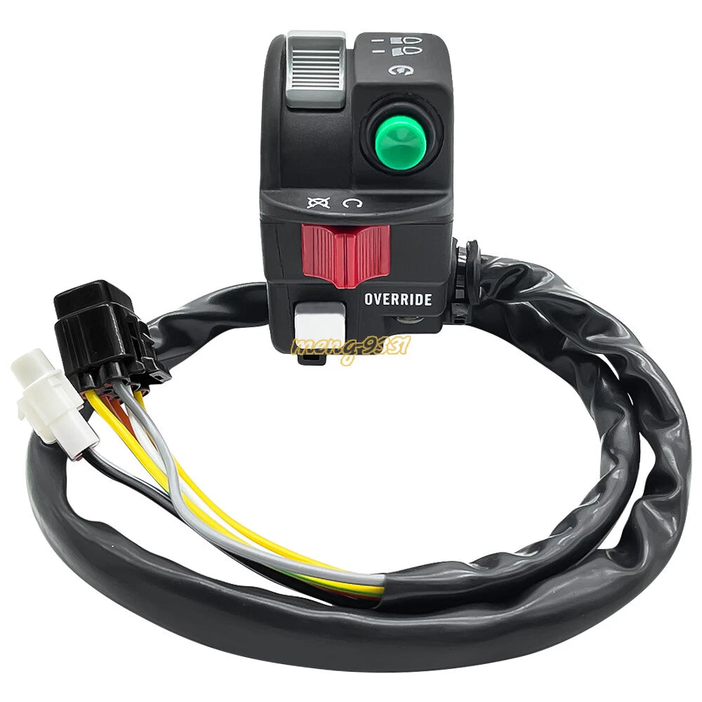 Handlebar Start Stop Switch Headlight for Suzuki LTA500 LTA700 LTA750 (2005–2018)