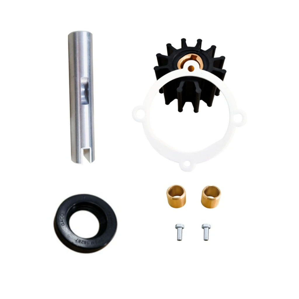 Seawater Pump Kit for Volvo Penta AQ120 AQ125 AQ131 AQ145 AQ151 (Rplcs: 875575 875574)