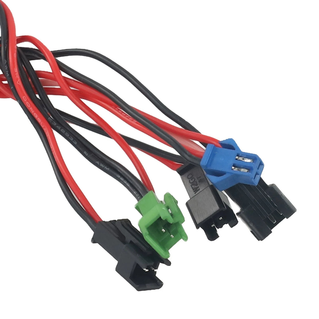 Headlight & Tail Light Cable for Electric Bicycle (24V-60V)
