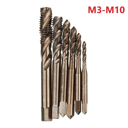 Lightweight Replacement Screw Tap Set for M3-M10 Metric (No Year Range)