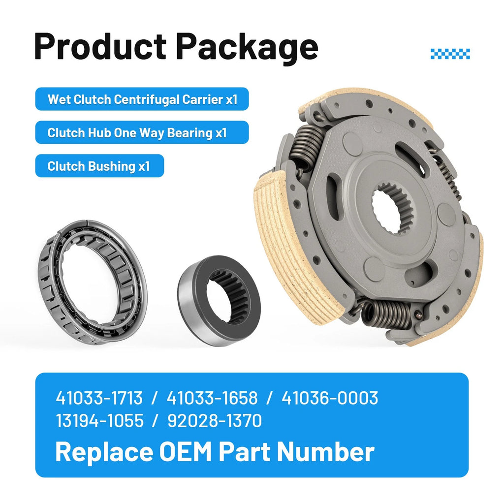 Wet Clutch Centrifugal Carrier with Bearing for Kawasaki Bayou KLF220A KLF250A