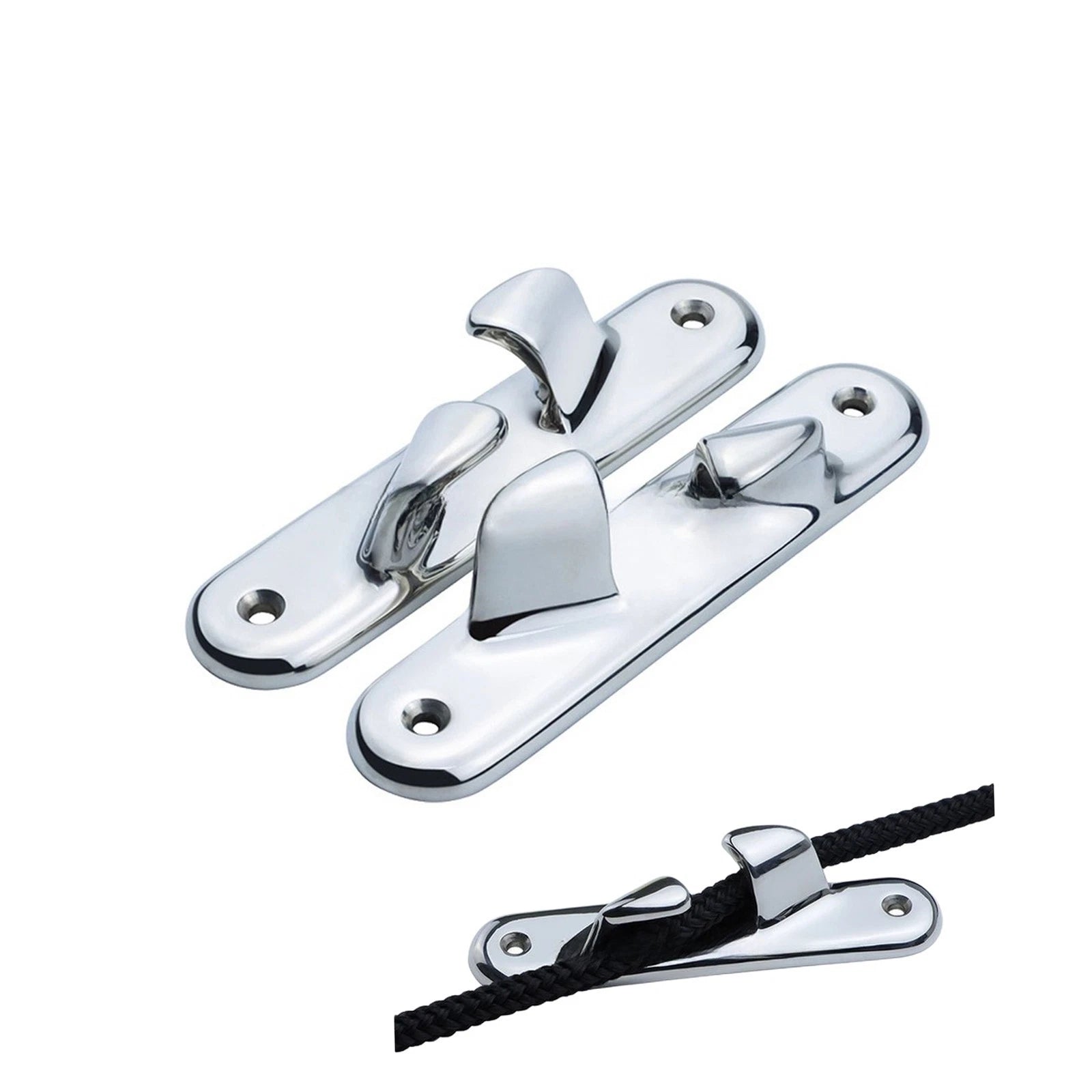 Bow Chock Rope Guide Cleat for Boat (Precision Cast 316 SS)