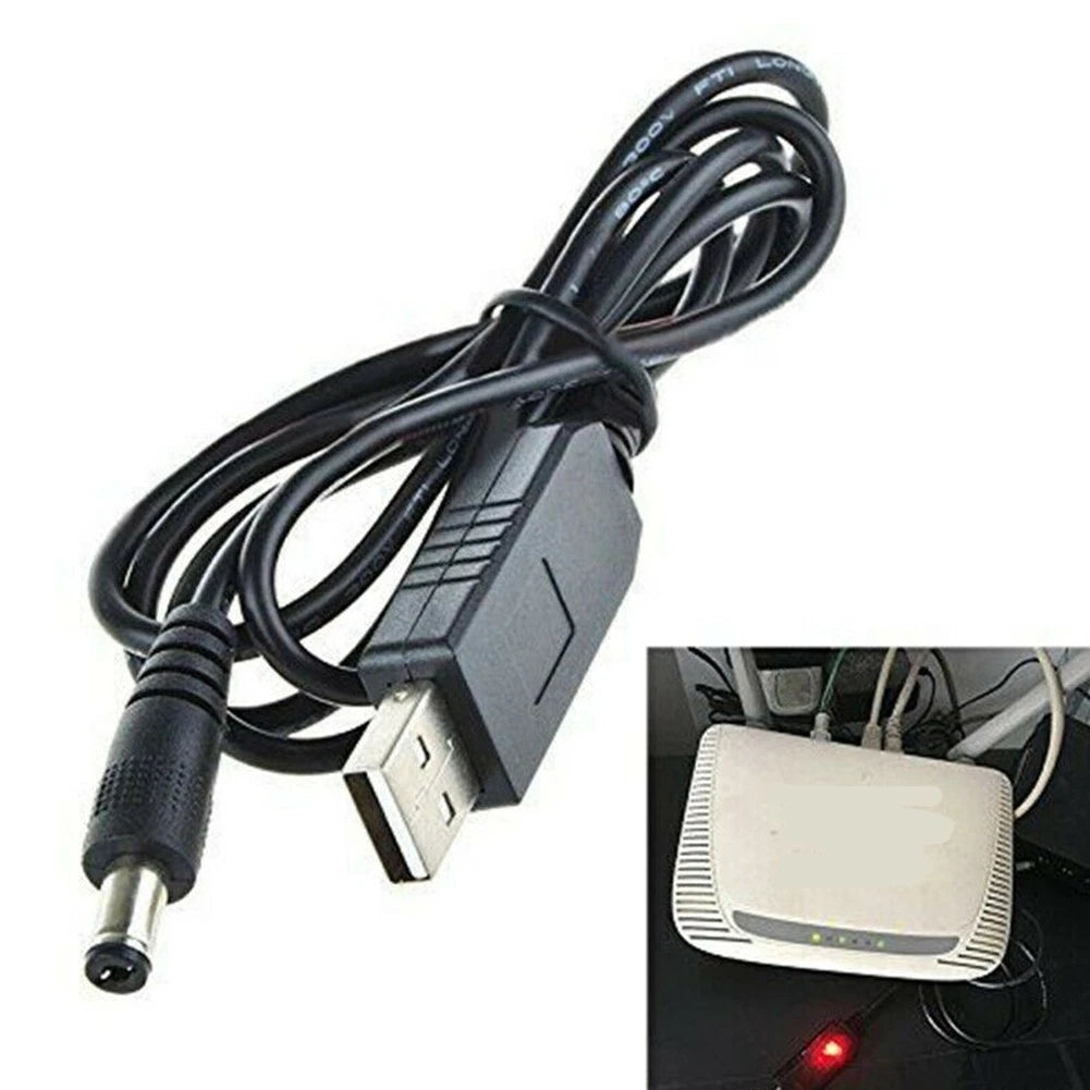 Boost Cable Charger for Power Devices (DC 5V to DC 9V/12V) 1PCS 2.1A