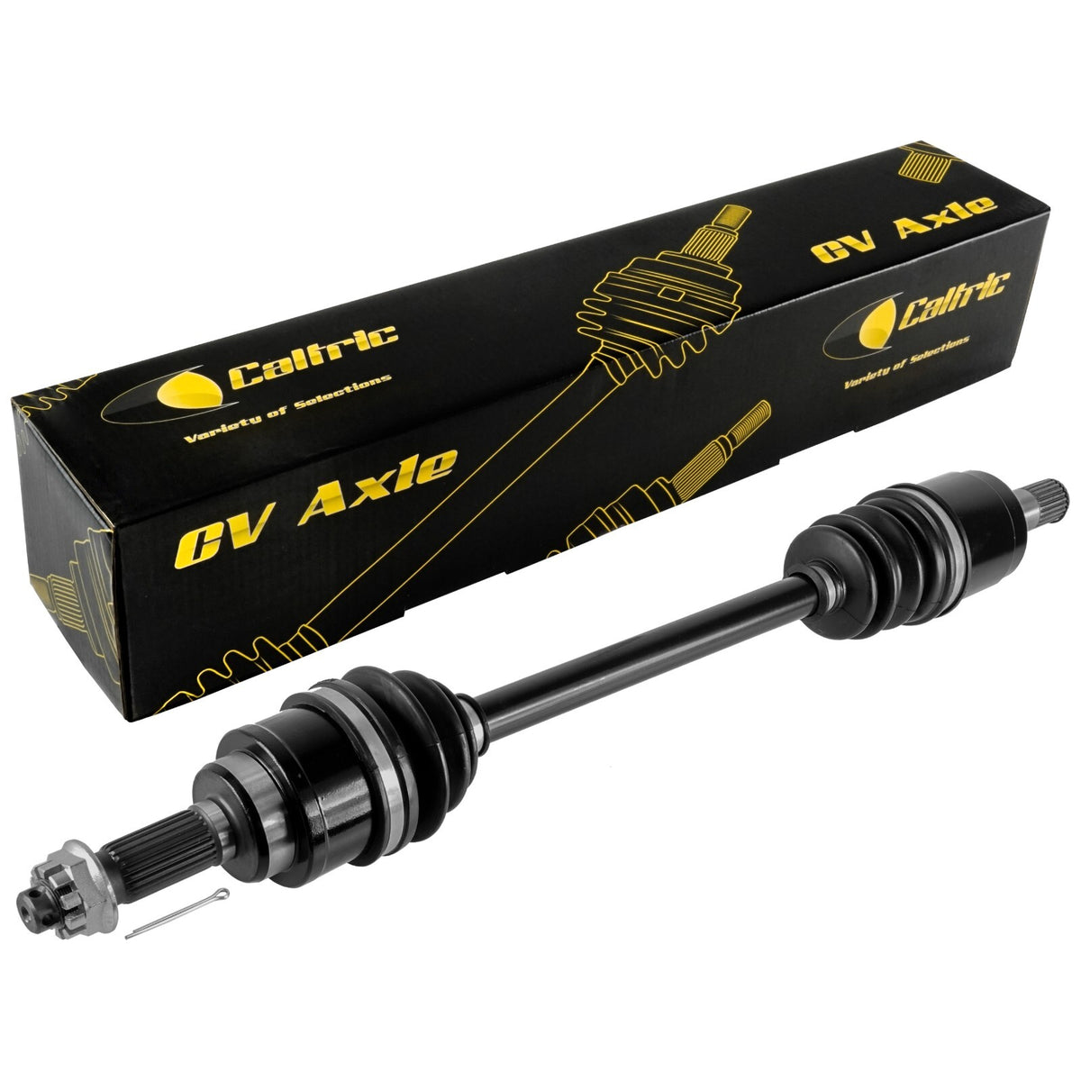 Caltric Front Right CV Joint Axle Replacement for Honda (2007–2013)