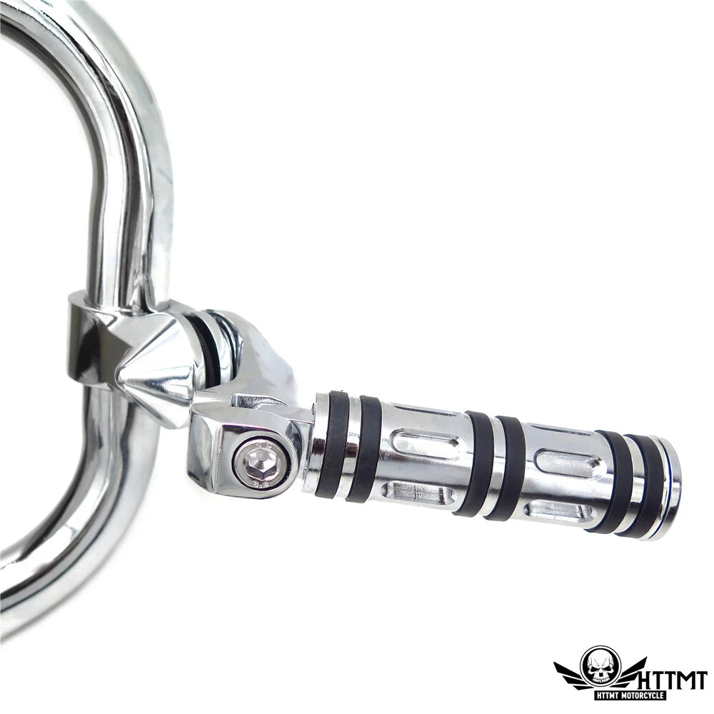 2.5" Short Angled Adjustable Foot Peg Kit for Harley Iron 883 (2009–2023)