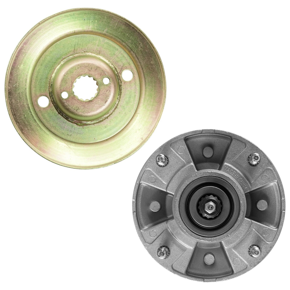 Spindle Assembly with Pulley Deck for John Deere 54" 48" (2005–2015)