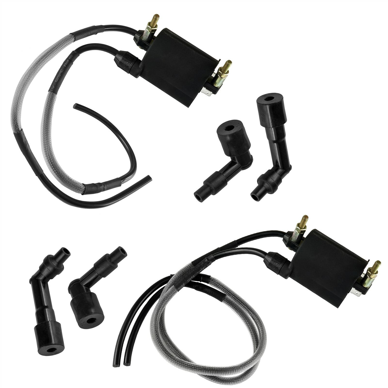 Ignition Coil Wire Cap Kit Replacement for Kawasaki Vulcan 1500 Nomad (2000–2004)