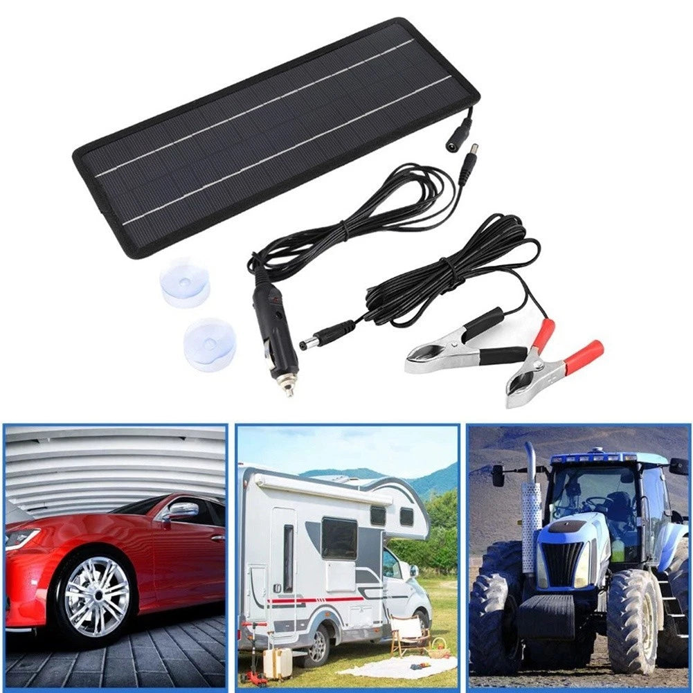 12V Solar Panel for RV (Portable Monocrystalline Solar Kit)