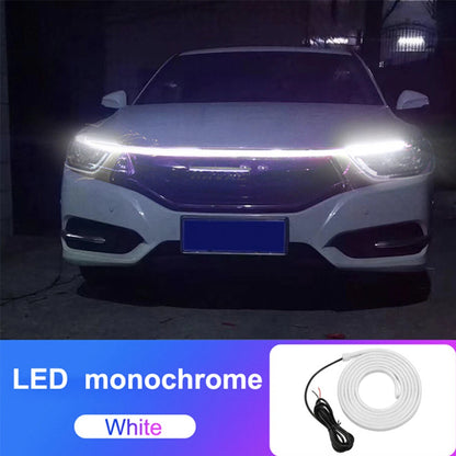 1pc LED Car Under Bonnet Daytime Running Light Flexible Waterproof