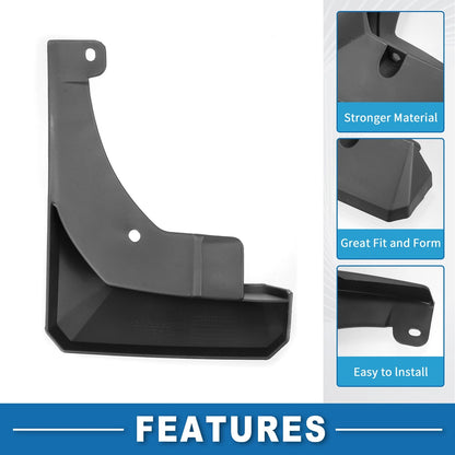 Front and Rear Side Mud Flaps Splash Guards for Toyota Corolla Cross (2021–2023)