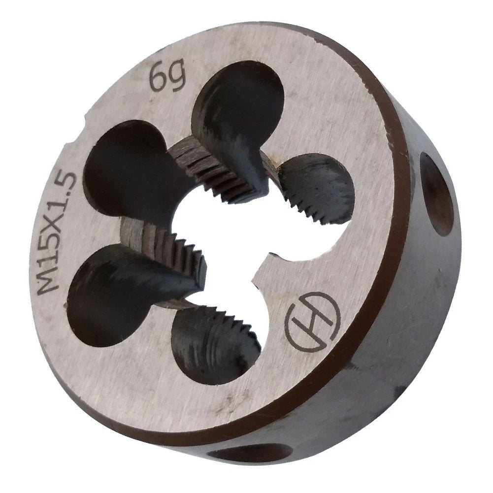 HSS Metric Die 15mm x 1.5 Pitch for Reliable Threads
