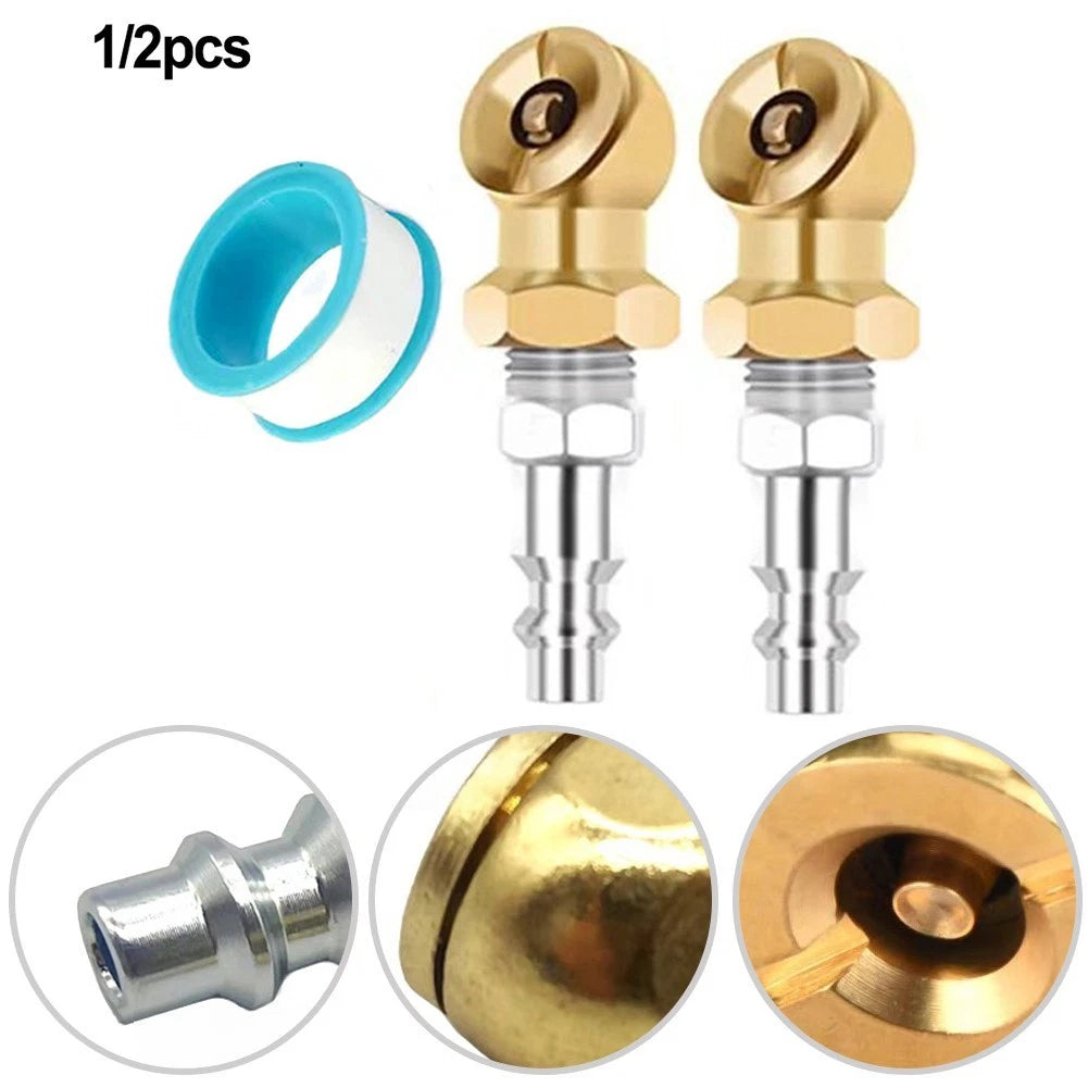 Ball Inflator Air Clamp Kit for Air Compressor (14 Inch, 14NPT Connector)