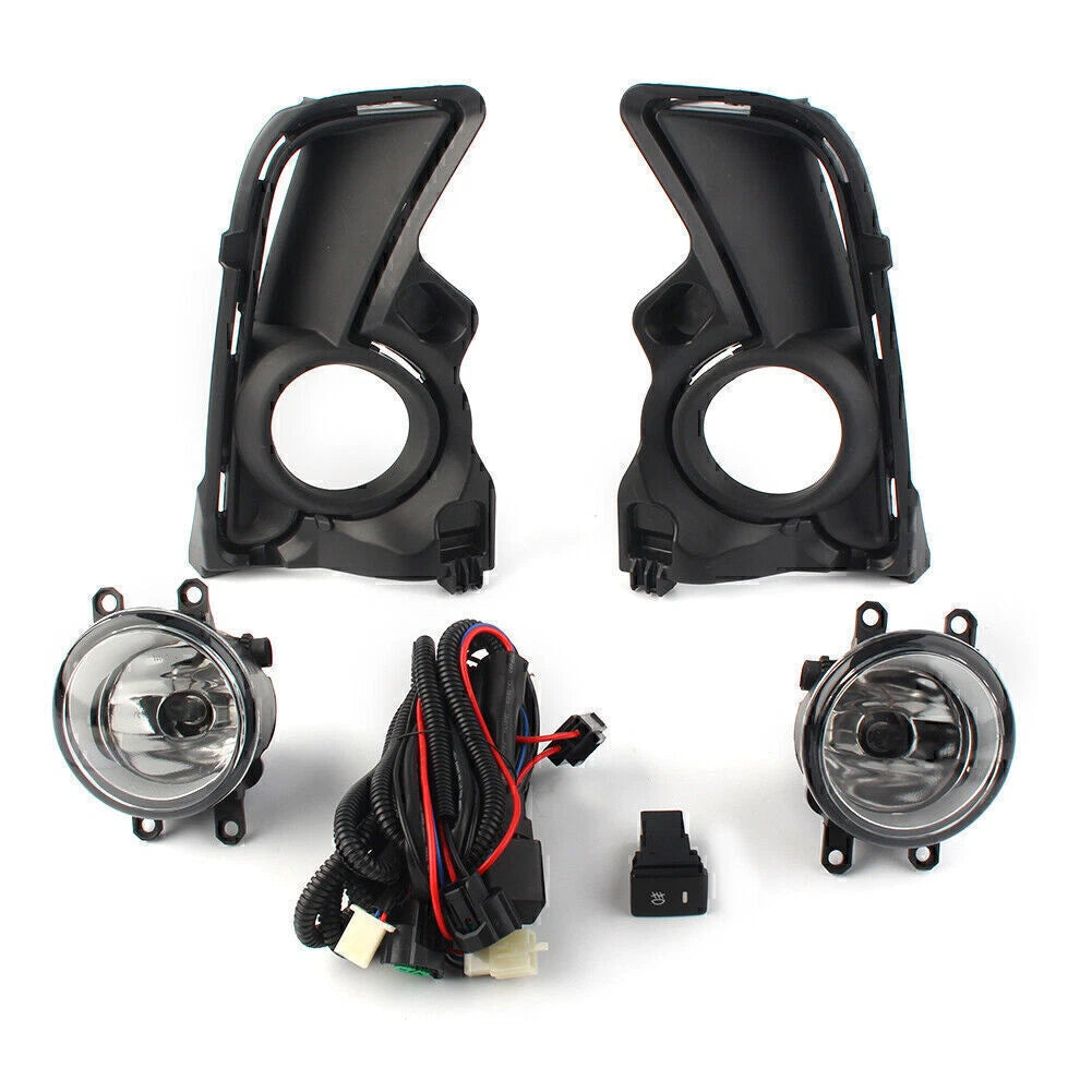 Fog Lights Kit for Toyota Highlander (2017–2019) - Includes Switch & Wire Cover