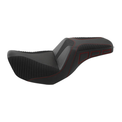 Driver Passenger Seat for Harley Dyna Street Bob FXDB Low Rider FXDL (2006–2017)