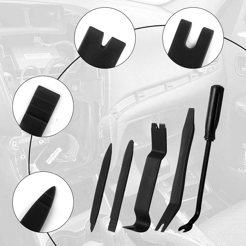 14PCS Car Door Panel Removal Tools for Dashboard & Audio System Repair