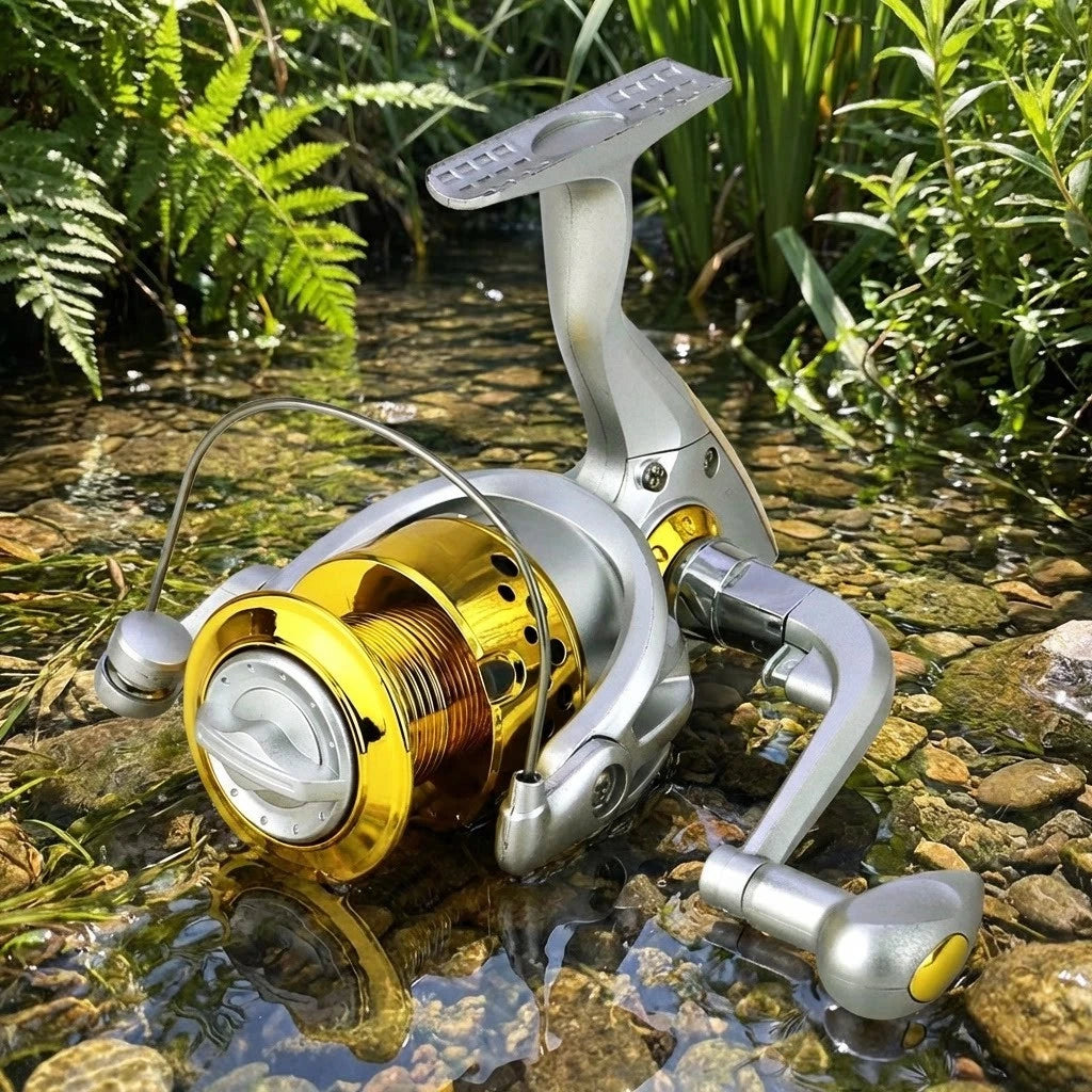 Rotating Fishing Reel for 1000-7000 Size Options