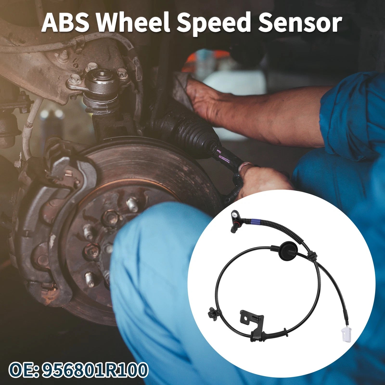 ABS Wheel Speed Sensor Replacement for Hyundai Accent (2012–2017)