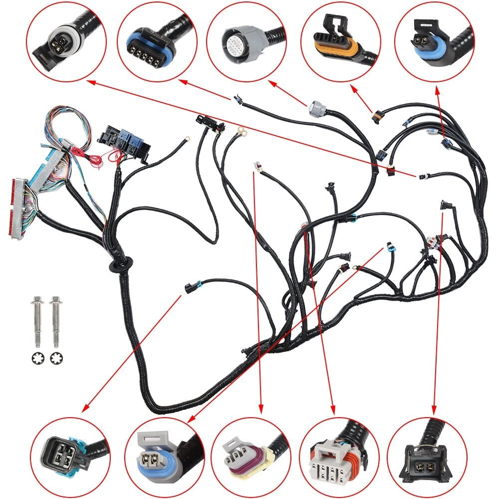 Standalone Engine Wiring Harness for Chevrolet LS1 (1997–2006) 4L60E 4.8 5.3 6.0
