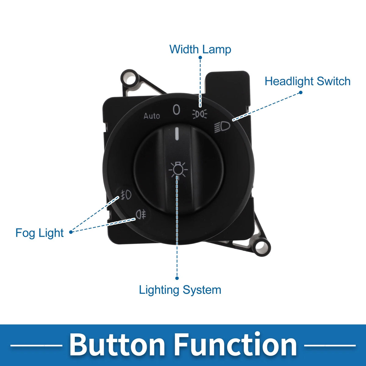 Headlight Switch for Mercedes-Benz Actros/Antos/Arocs/Axor (2007–2009) No. 68010503AA