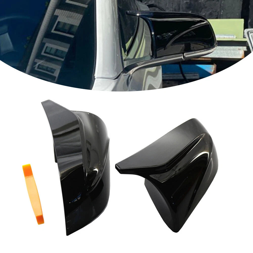 Pair Rear View Mirror Cover Trim for Tesla Model 3 (2017–2020)