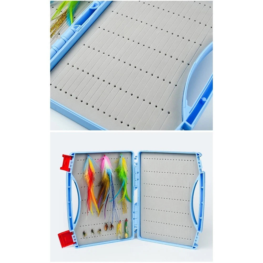 Dual-sided Fly Fishing Box for Organized Storage