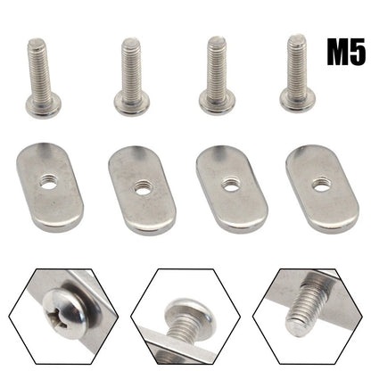 Track Nut Rail Mount Tie Down Eyelet for Boat Accessories