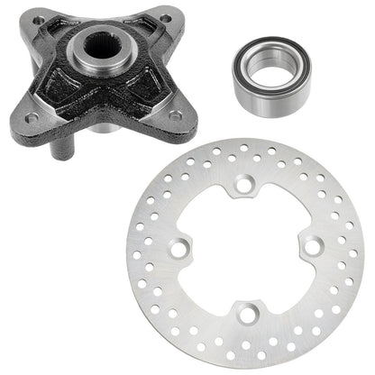 Rear Brake Disc Rotor Wheel Hub Bearing Replacement for Polaris RZR XP 900 (2011–2013)
