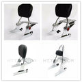 Sissy Bar Backrest & Luggage Rack for Harley Softail (2000–2023)
