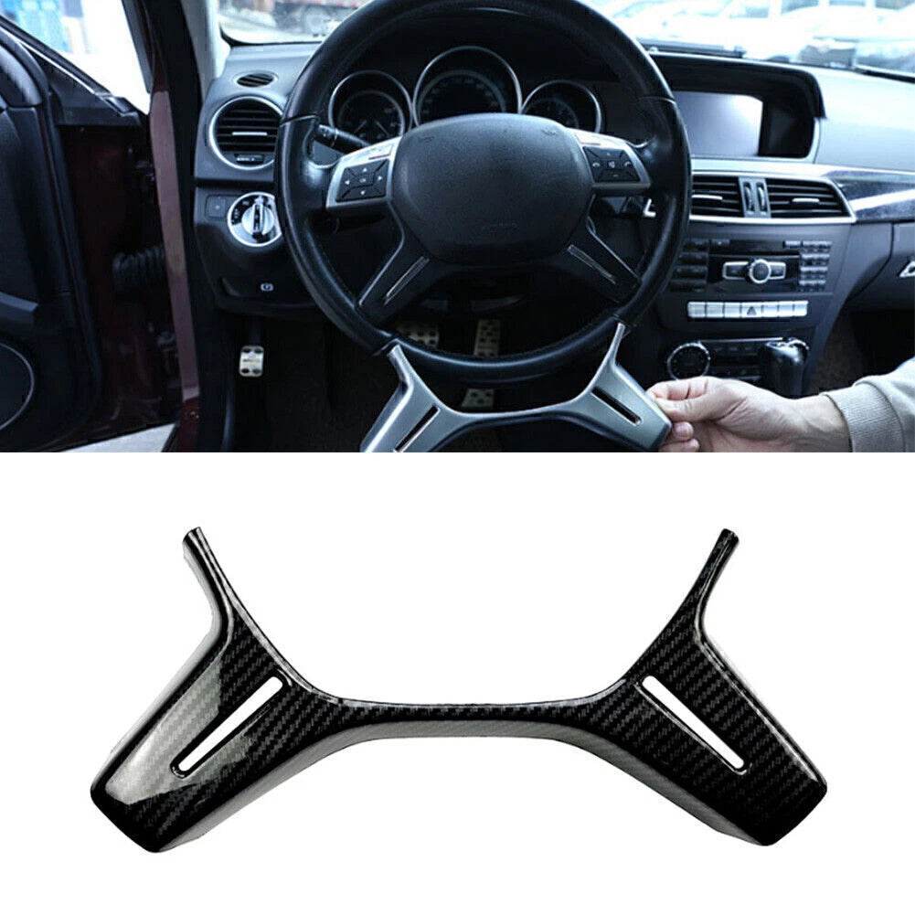 Steering Wheel Moulding Trim Cover for Benz C E GLK M Class (W204 W212)