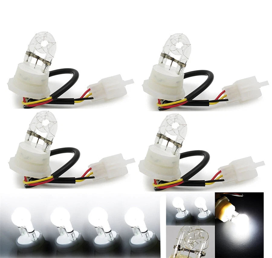 4Pcs HID Hide-away Strobe Bulbs Replacement for