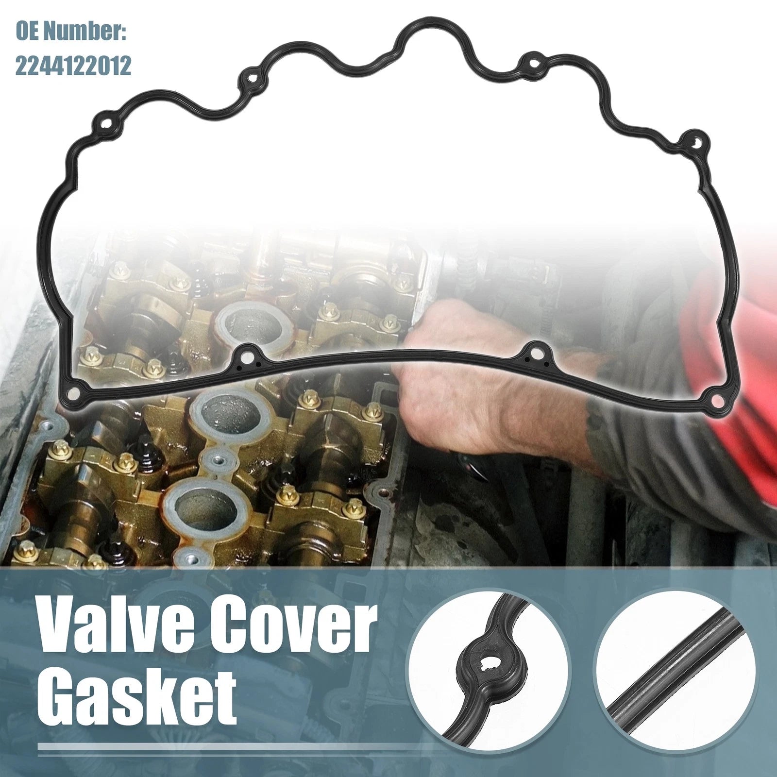 Engine Valve Cover Gaskets for Hyundai Accent 1995–1999 Replacement