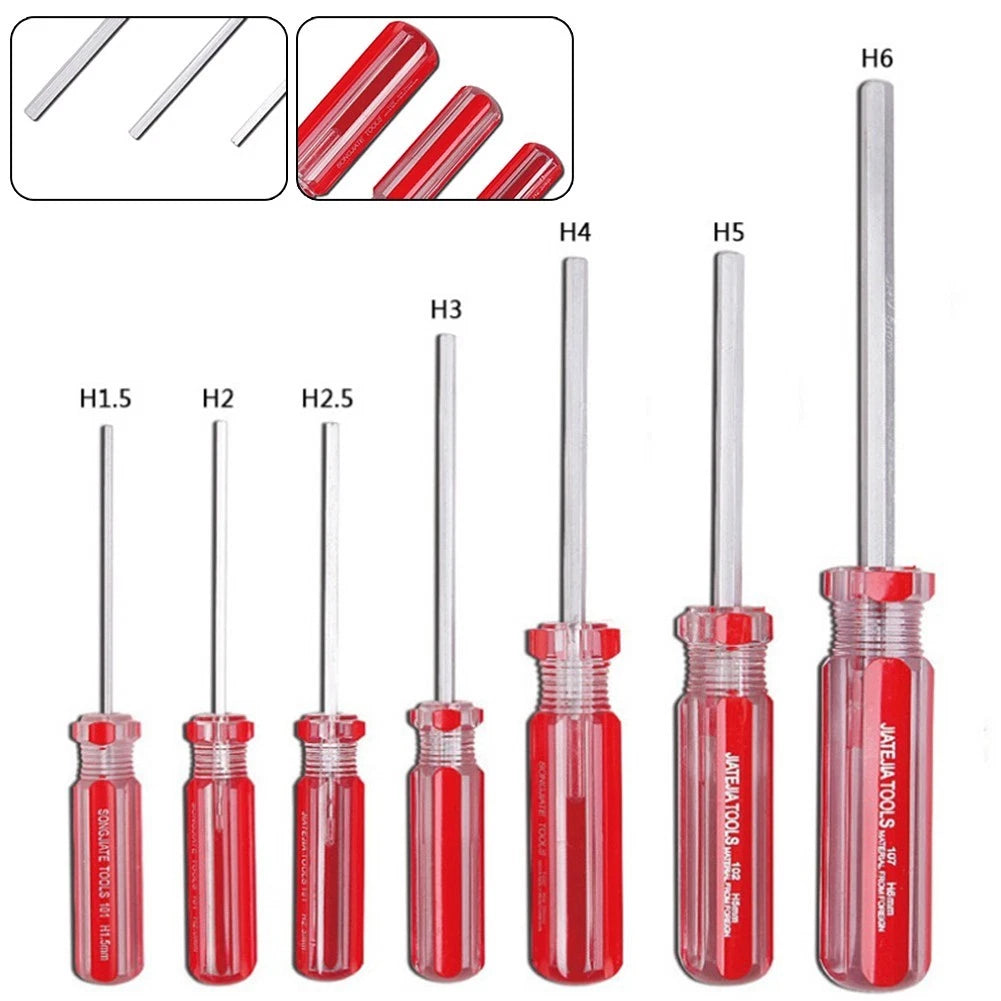 Hexagon Screwdriver Set (1.5mm-6.0mm) for Automotive Hand Tools