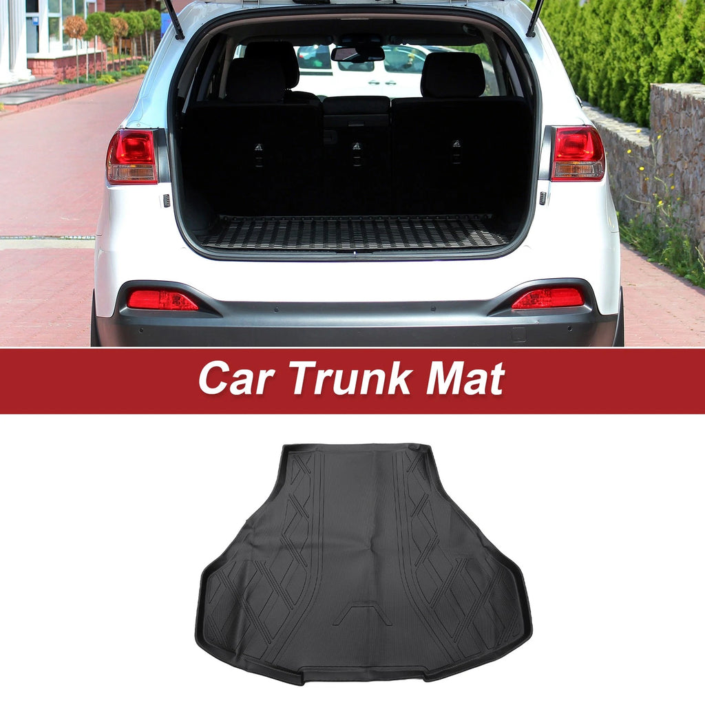 Cargo Liner Rear Trunk Mat for Honda Accord (2013–2017) TPE Diamond Pattern