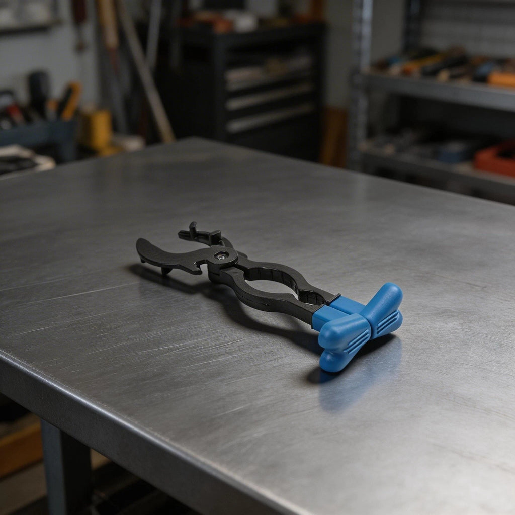 Multifunctional Hand Tool for Pressure Valves and Bottle Opening