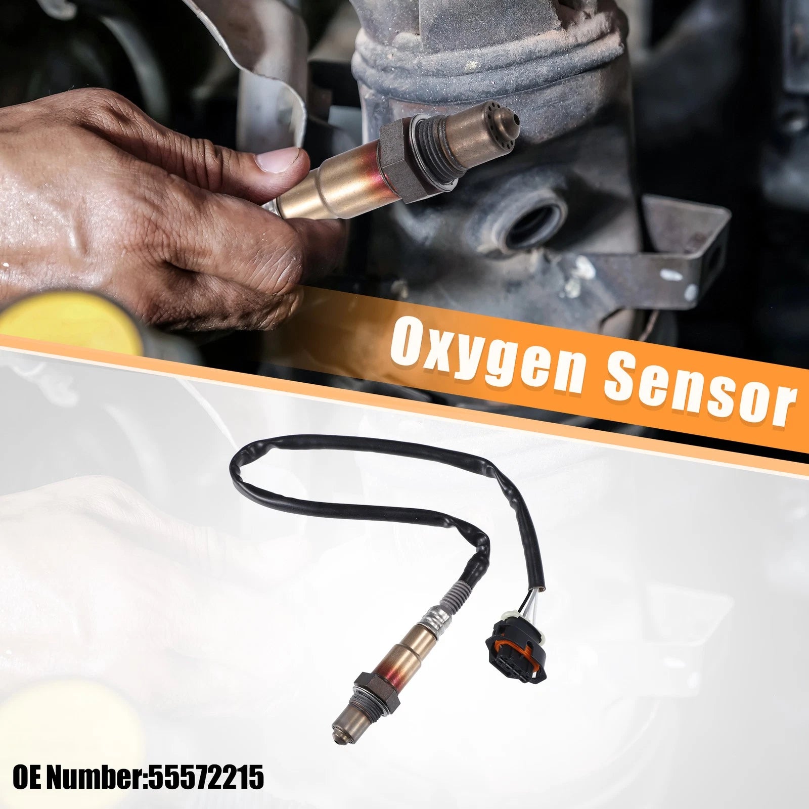 Oxygen Sensor Front Left Right Replacement for Chevrolet Cruze (2011–2015)