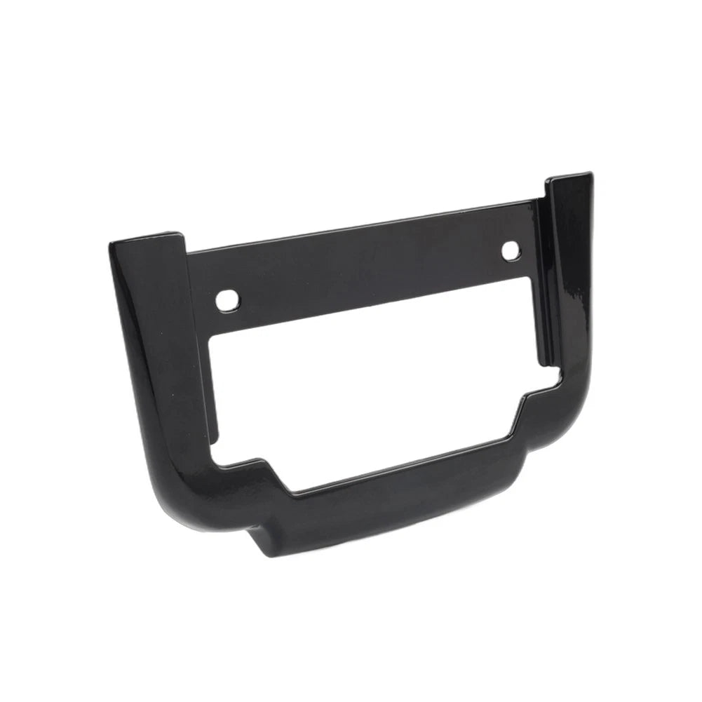Black Rear License Plate Frame Mount for Harley Tri Glide Ultra Classic (2011–2023)