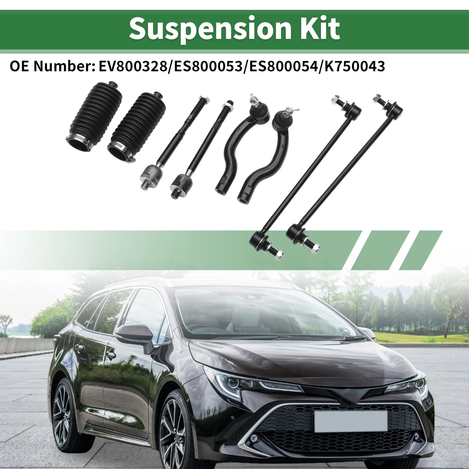 Front Stabilizer Bar Links Set for Toyota RAV4 (2006–2018) 8 Pcs