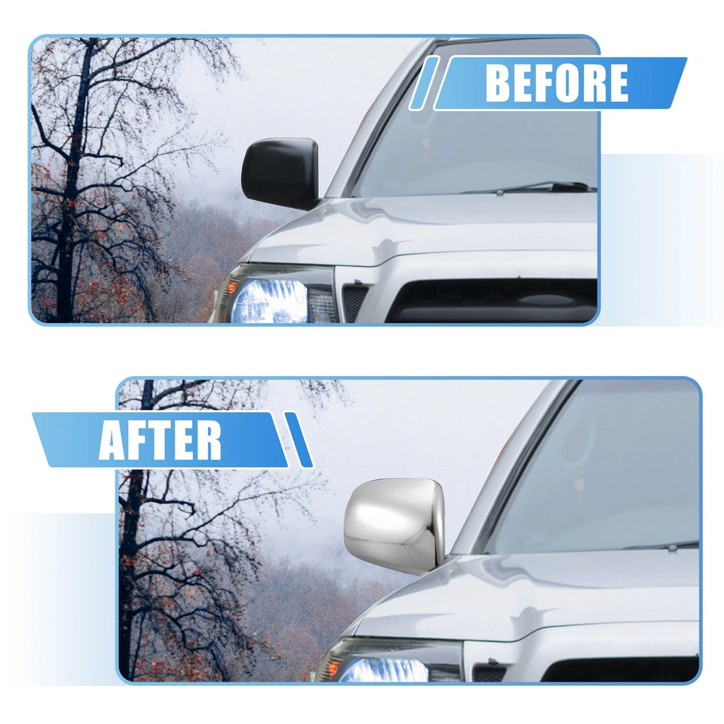 Mirror Cover Door Handle Covers Chrome Plated Set for Toyota (2005–2015)
